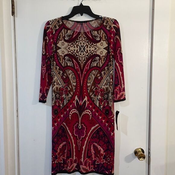 Tiana B. Dresses & Skirts - New With Tags Tiana B. Colorful Dress Boho Women’s Size 4